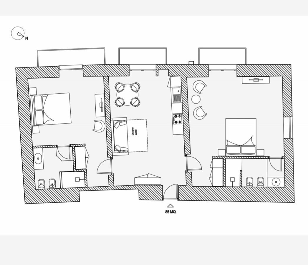 Il Miracolo Casa Appartement Napels Buitenkant foto
